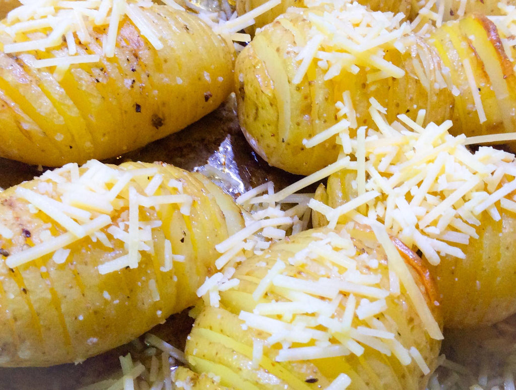 Hassleback Spuds