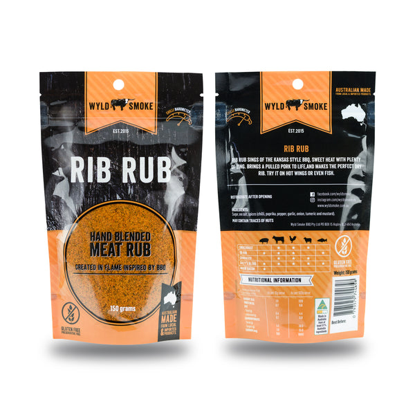 Wyld Smoke BBQ rub collection - free shipping