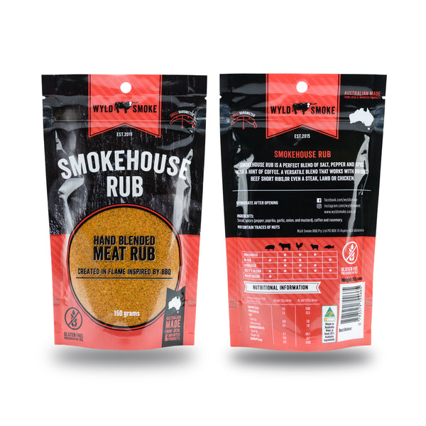 Wyld Smoke BBQ rub collection - free shipping